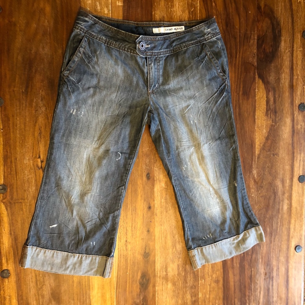 DKNY cropped jeans